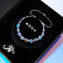 Neon White | Rainbow Supernova | Silver | Galaxy Glass Charmballa Bracelet